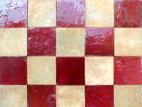 Des carreaux 10x10 cm en dame